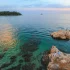 Camping Mon Perin in Kroatien - Blick über das Meer