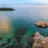 Camping Mon Perin in Kroatien - Blick über das Meer