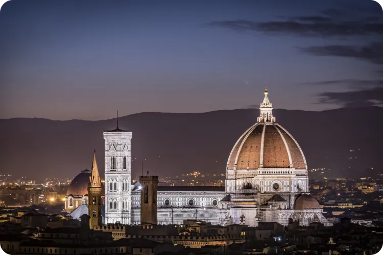 Blick über Florenz, Italien