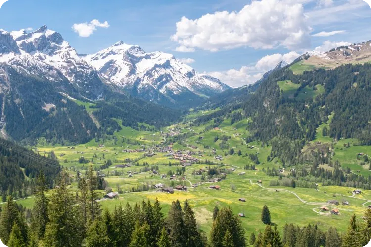 mit dem Wohnwagen in der Schweiz unterwegs