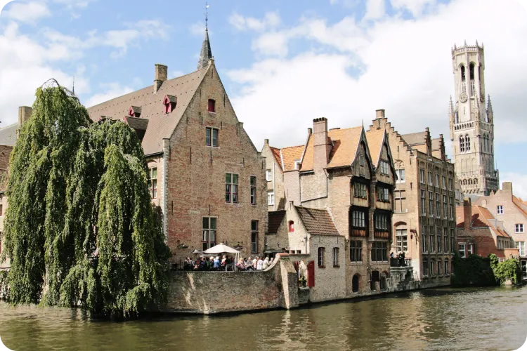 Glockenturm in Brügge, Belgien